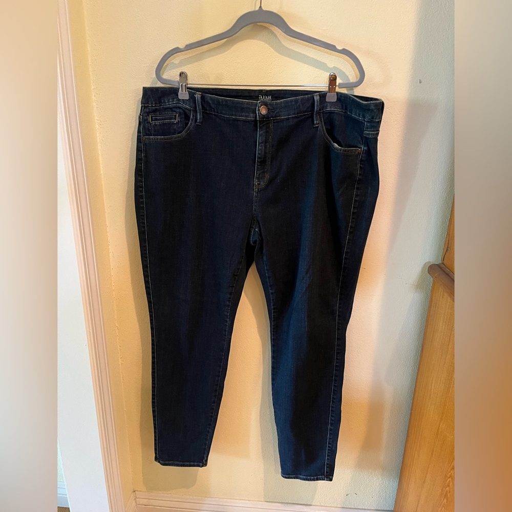 A New Approach ana Women's 22 Dark Blue Jean Jeggings